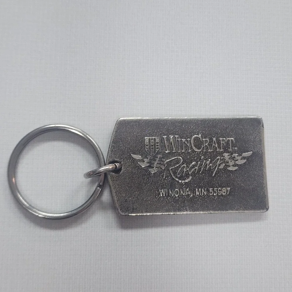 Vintage Mark Martin #6 Nascar Racing Keychain Wincraft Racing Valvoline Racing